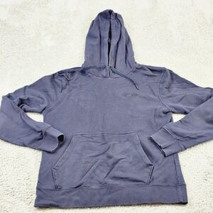 Vineyard Vines Sweatshirt Mens Medium Navy Blue Beachwood Worn in Look Hoodie